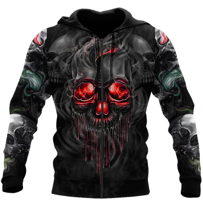 Fantastic Skulls Hoodie For Men And Women MEI