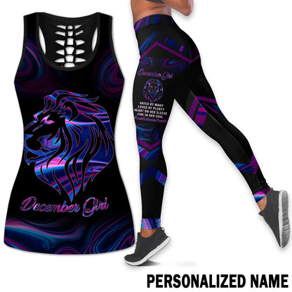 Personalized Name December Girl 3D All Over Printed Apparel