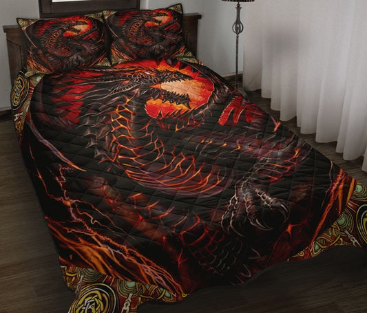 Dragon Art Quilt Bedding Set HAC180404-Quilt-NM-Queen-Vibe Cosy™