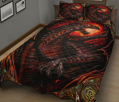 Dragon Art Quilt Bedding Set HAC180404-Quilt-NM-Queen-Vibe Cosy™