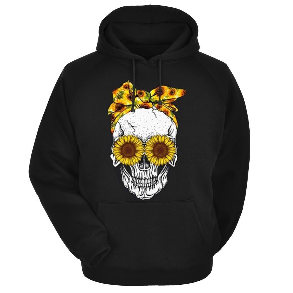 Limited Sunflower and skull HC0703 - Amaze Style™-Apparel