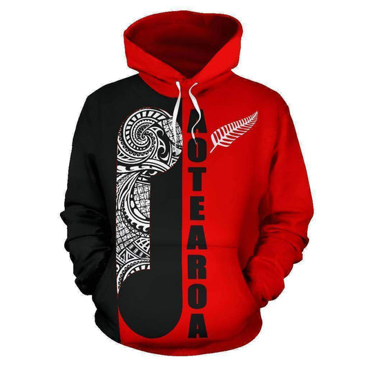 Maori Koru Aotearoa Hoodie HC0904 - Amaze Style™-Apparel