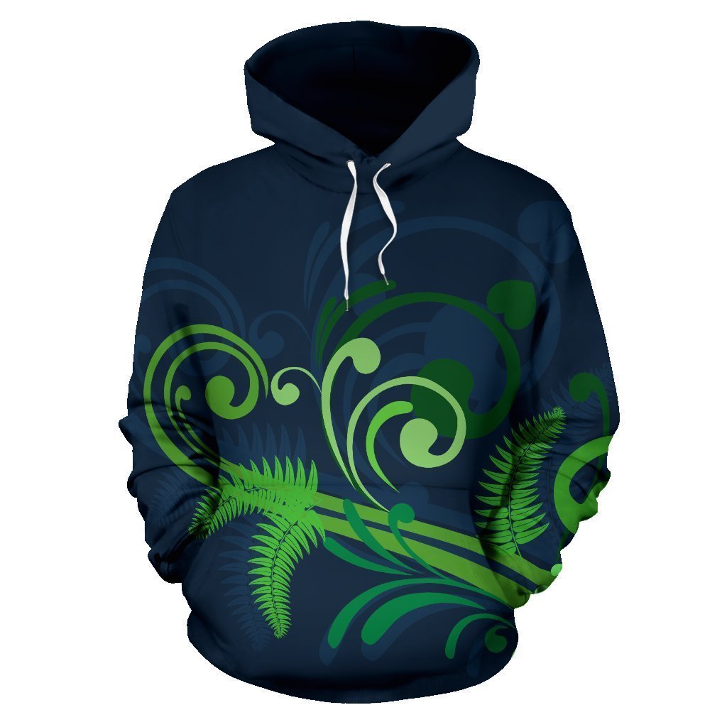 New Zealand Silver Fern Hoodie Green HC1104 - Amaze Style™-Apparel