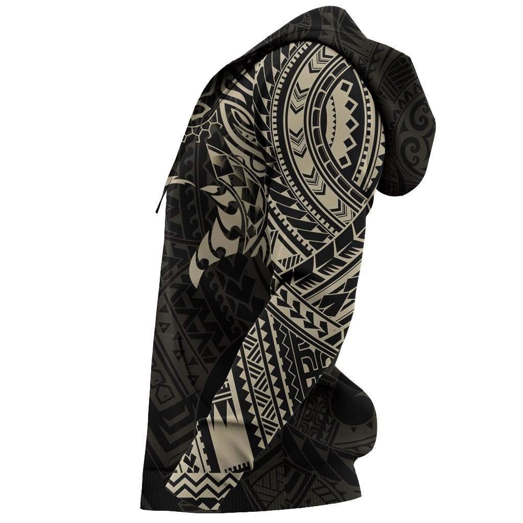 Maori Wolf Tattoo Style New Zealand Hoodie HC1203 - Amaze Style™-Apparel