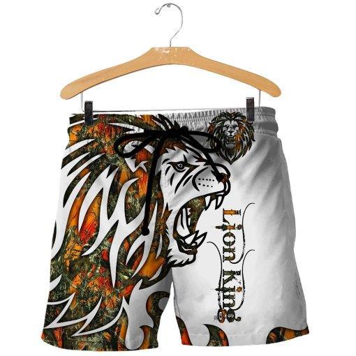 Lion Orange Tattoo camo 3D all over printed shirts for men and women HC28002 - Amaze Style™-Apparel