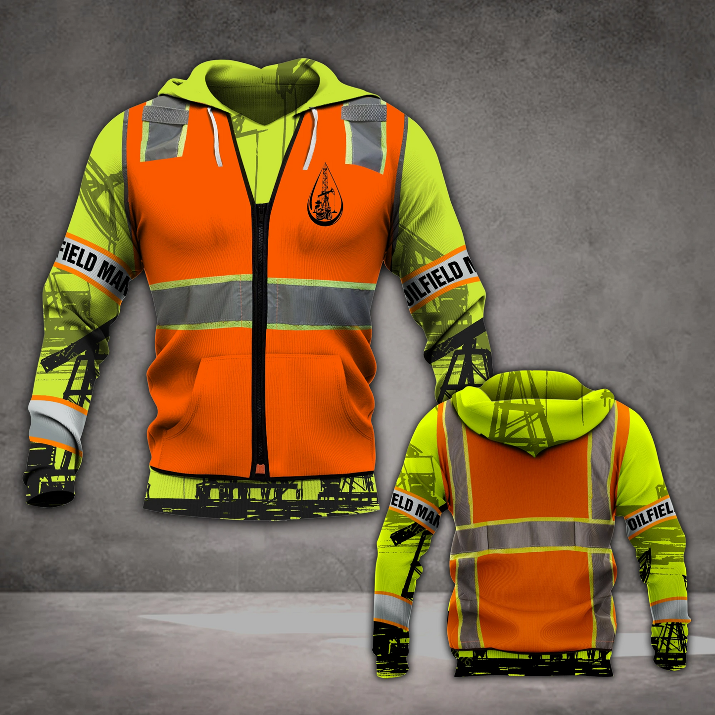 Premium 3D Printed Oilfield Man Safety MEI