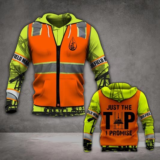 Premium 3D Printed Oilfield Man Safety Just The Tip I Promise MEI