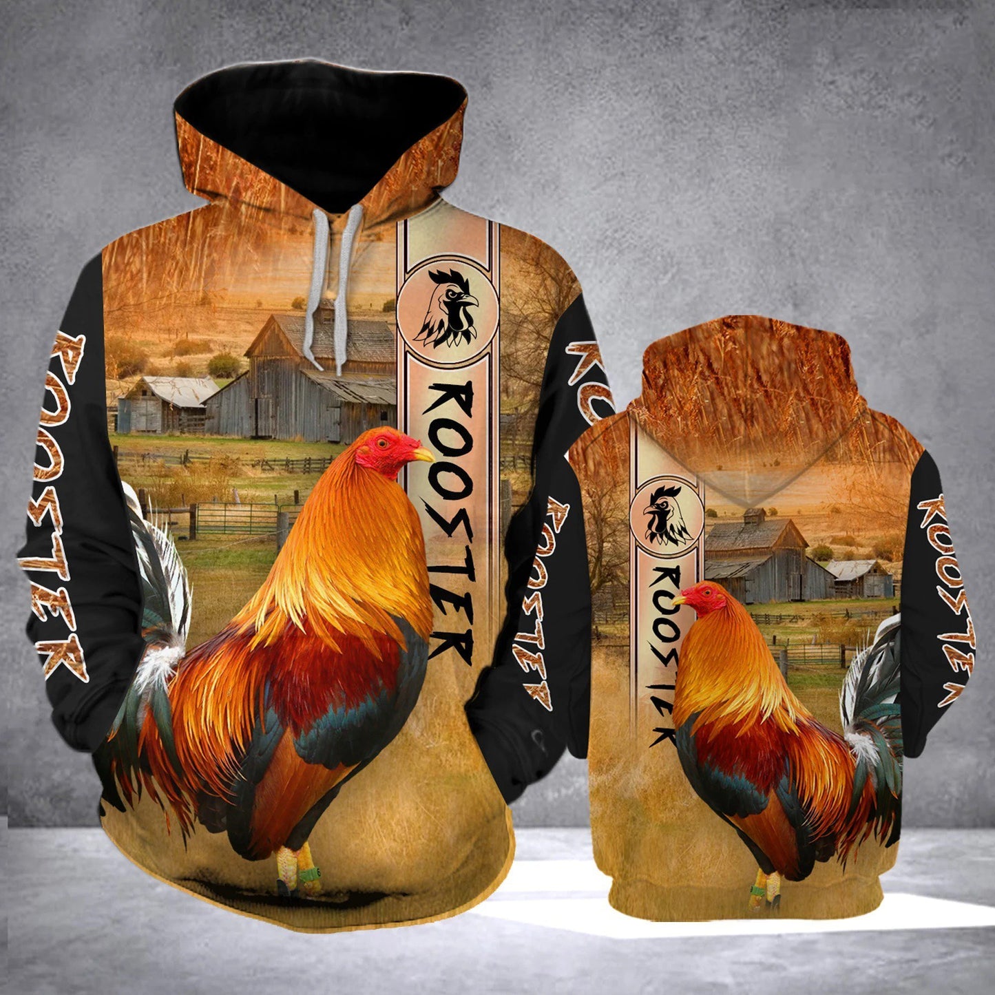 Premium Rooster 3D All Over Printed Unisex Shirts - Amaze Style™-Apparel