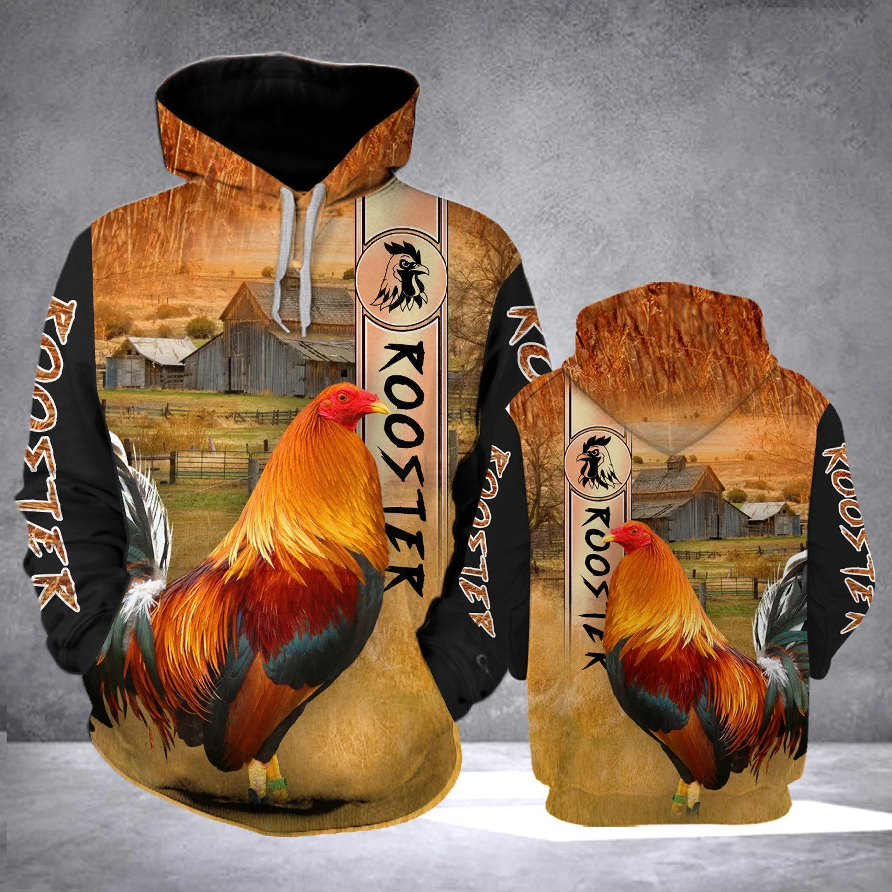 Premium Rooster 3D All Over Printed Unisex Shirts - Amaze Style™-Apparel
