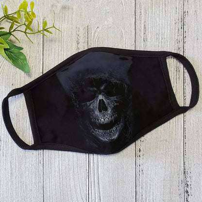 Premium Skull 3D All Over Printed Face Mask PL