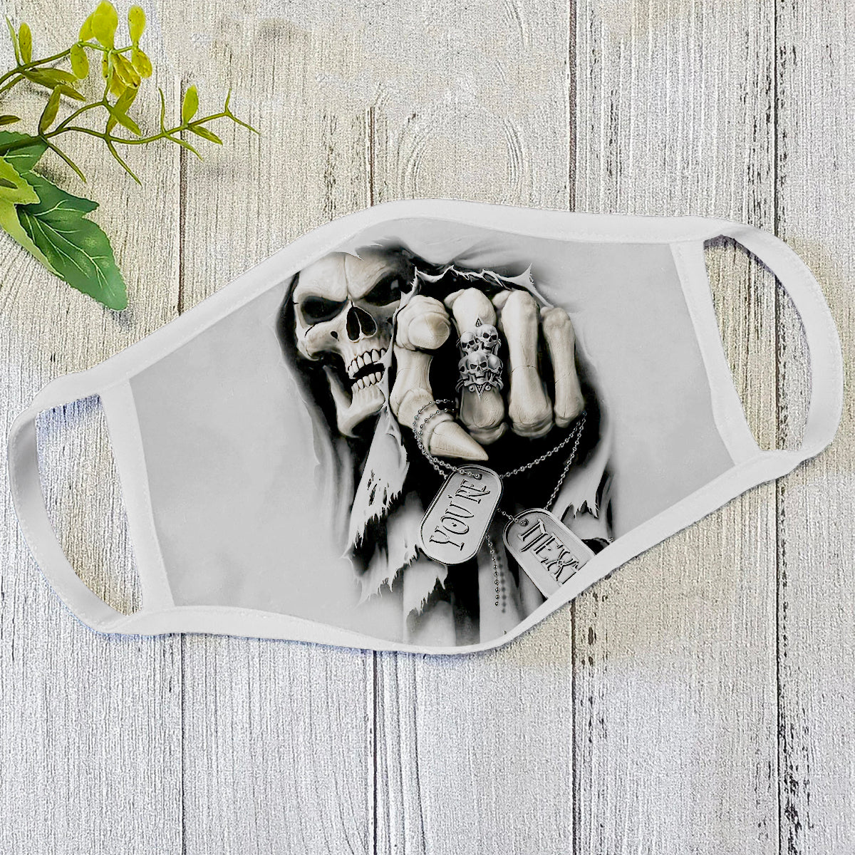 Premium Skull 3D All Over Print Face Mask PL