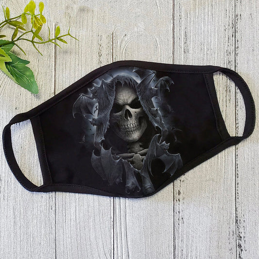Premium Skull 3D All Over Printed Face Mask PL