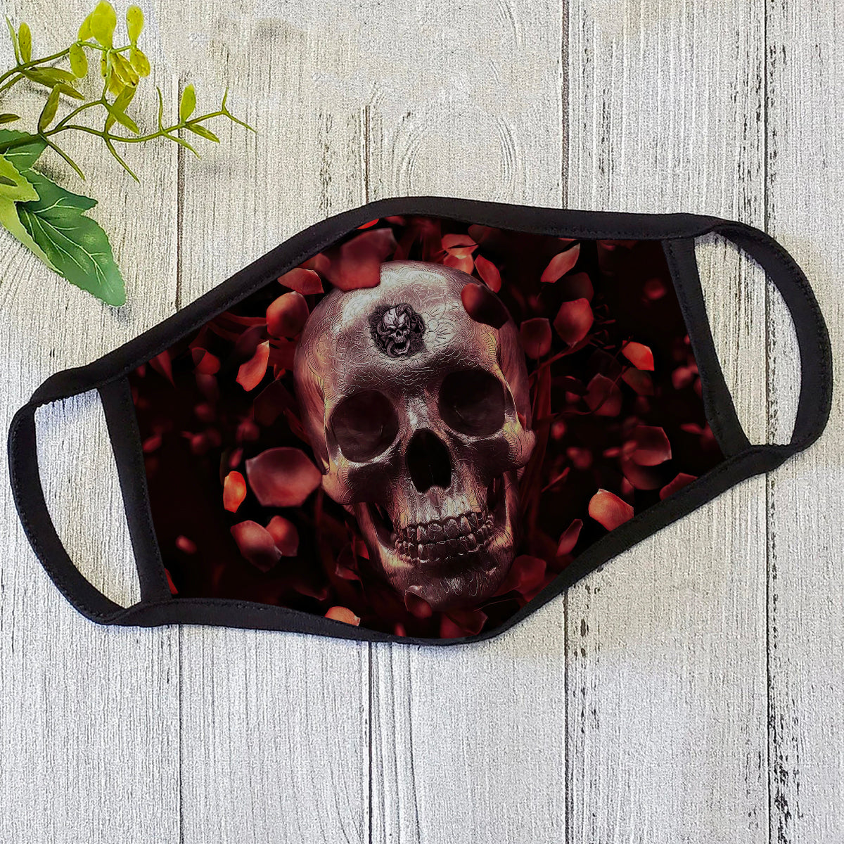 Premium Skull 3D All Over Printed Face Mask PL