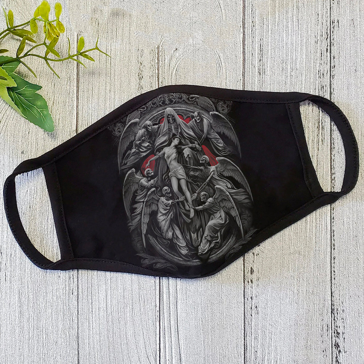 Premium Reaper 3D All Over Printed Face Mask PL