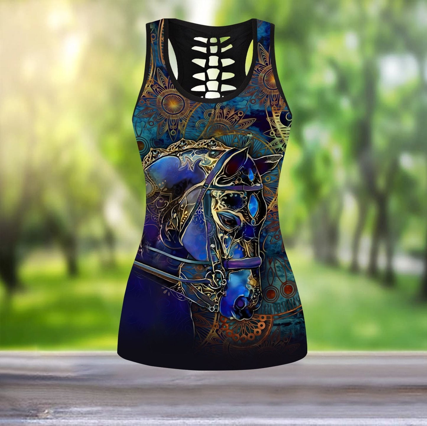 Horse Art Combo Legging + Tank Top Pi05012101