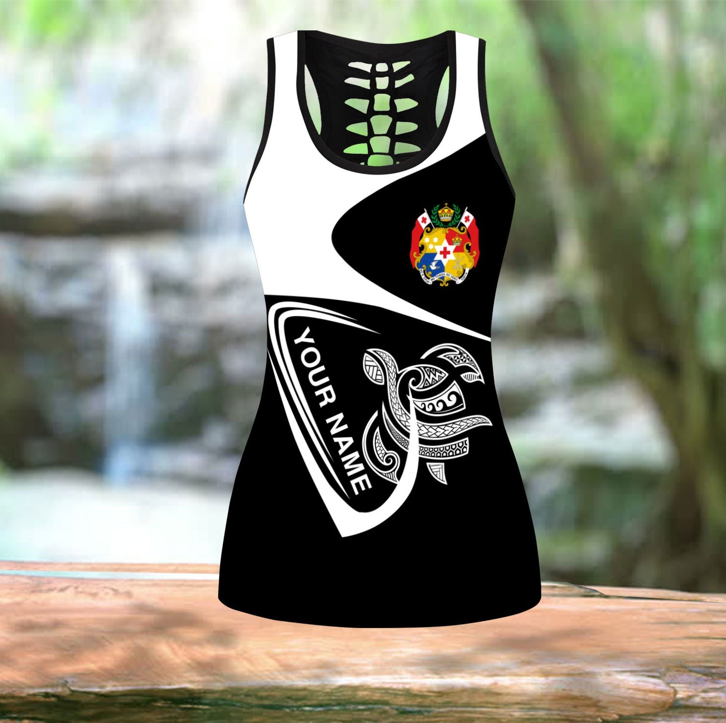 Premium Legging & Tank top Polynesian Tonga Custom Name ML