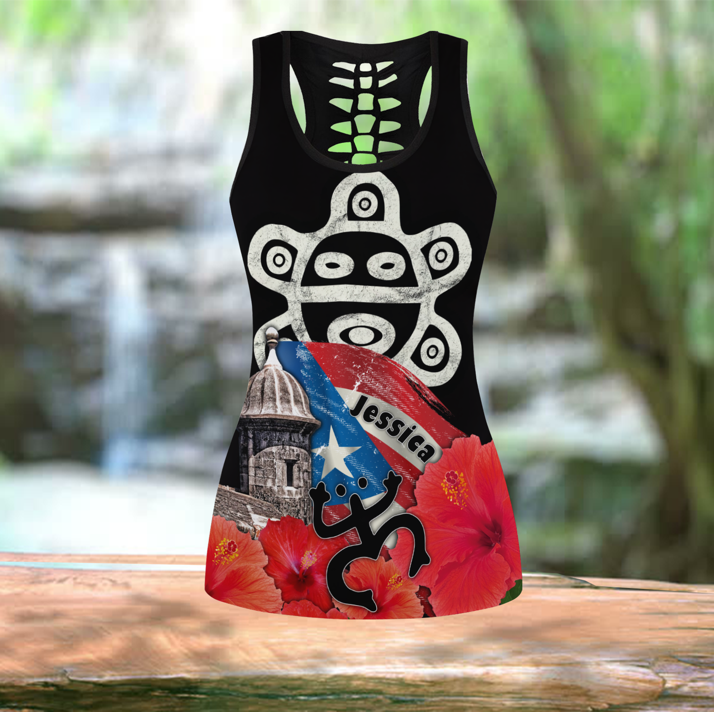 Customize Name Puerto Rico Combo Outfit