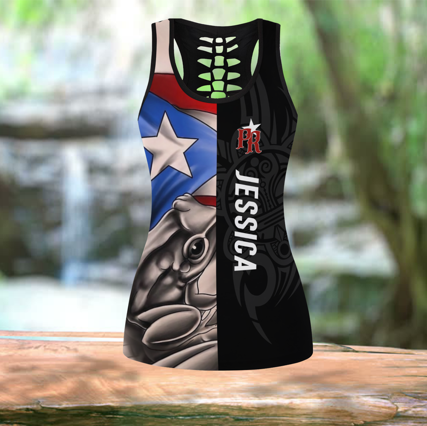Customize Name Puerto Rico Coqui Combo Outfit