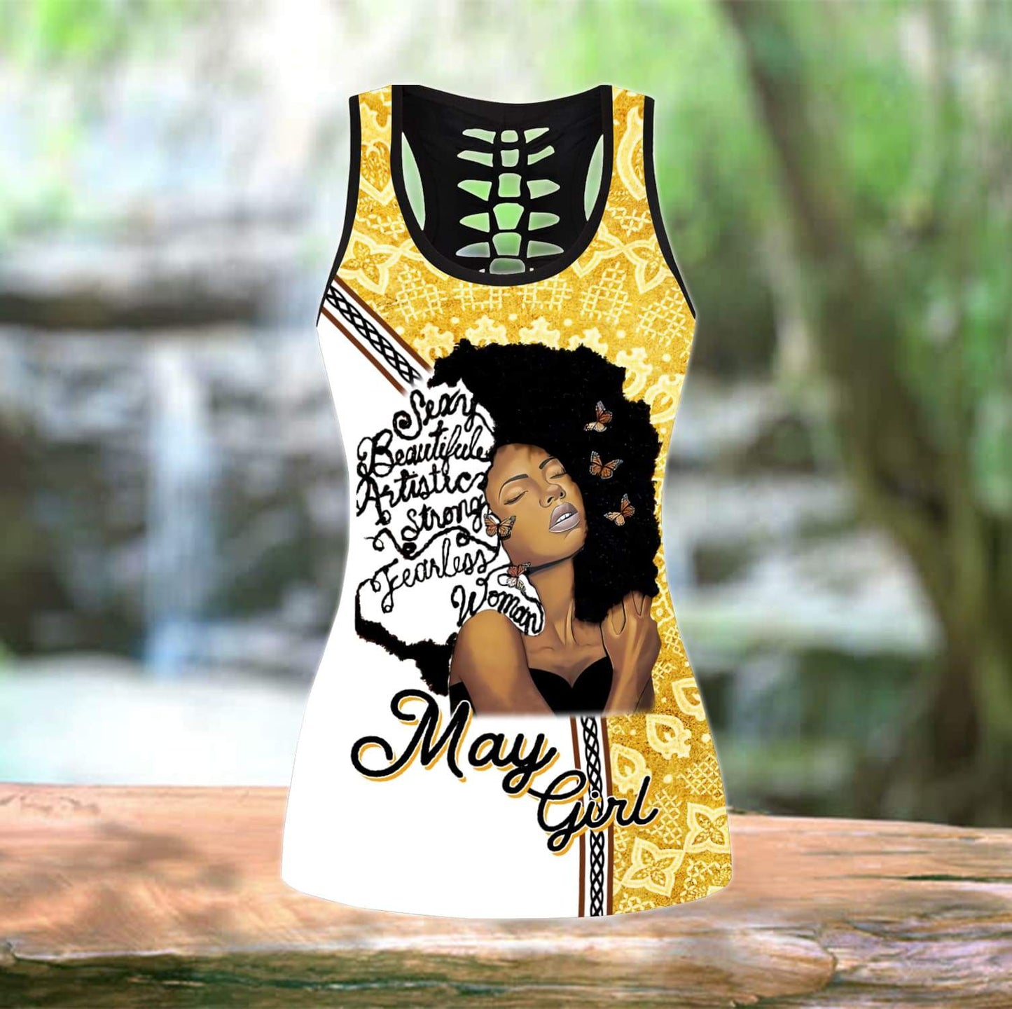 May Girl Combo Legging + Tank Top 3D All Printed dd05042102