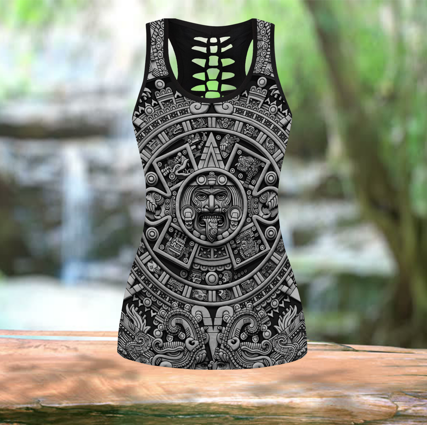 Mexican Aztec Warrior Combo Tank Top + Legging VP19042104.S2
