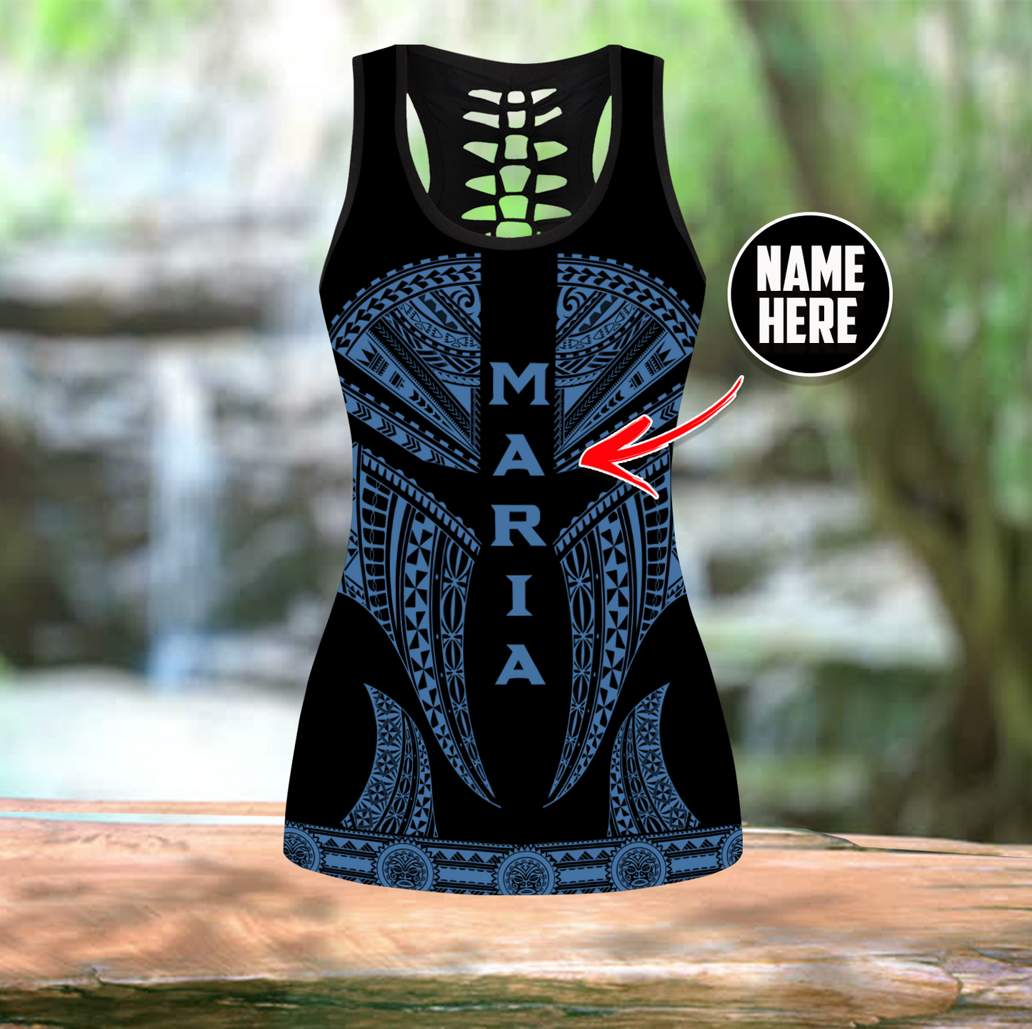 Customize Name Hawaii Combo Outfit