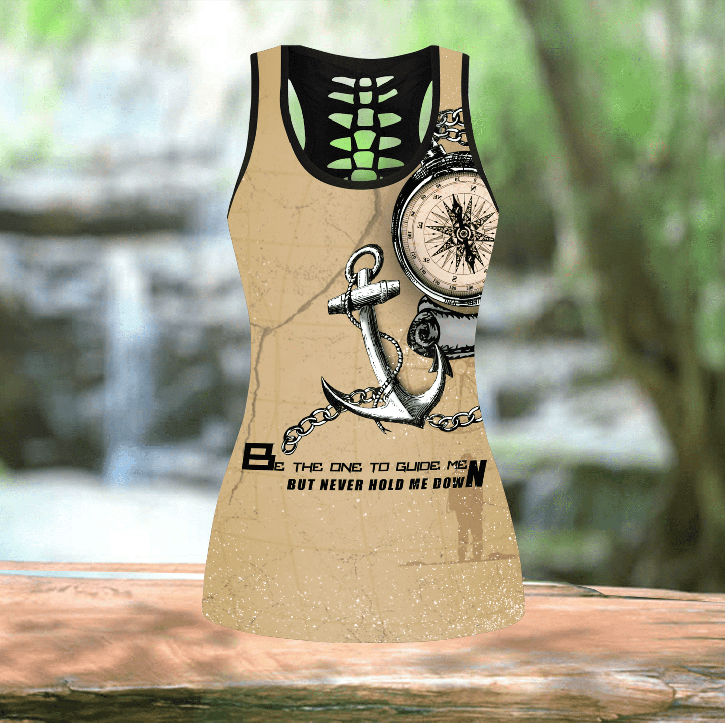 Proud Seaman Meaningful Tattoo unique 3d design combo legging tank
