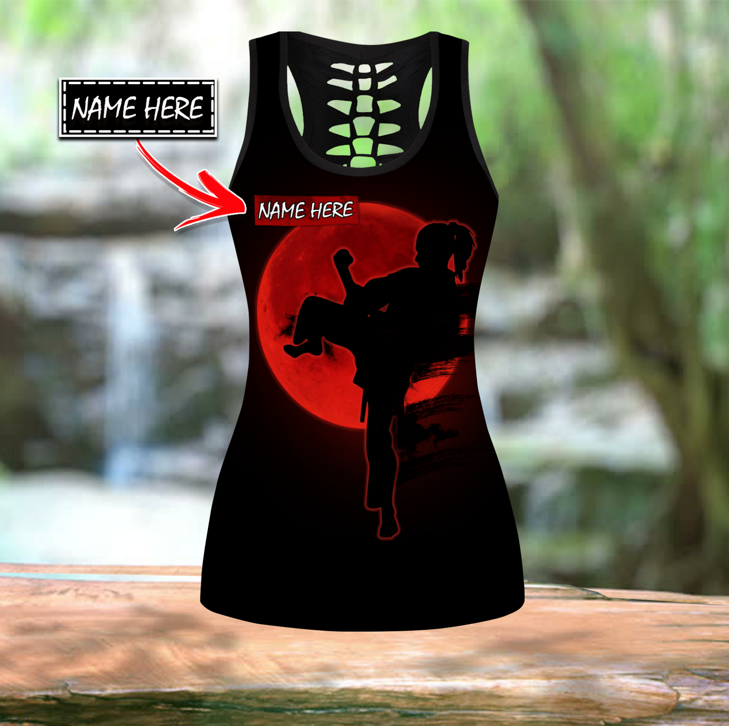 Customize Name  Karate Combo Outfit