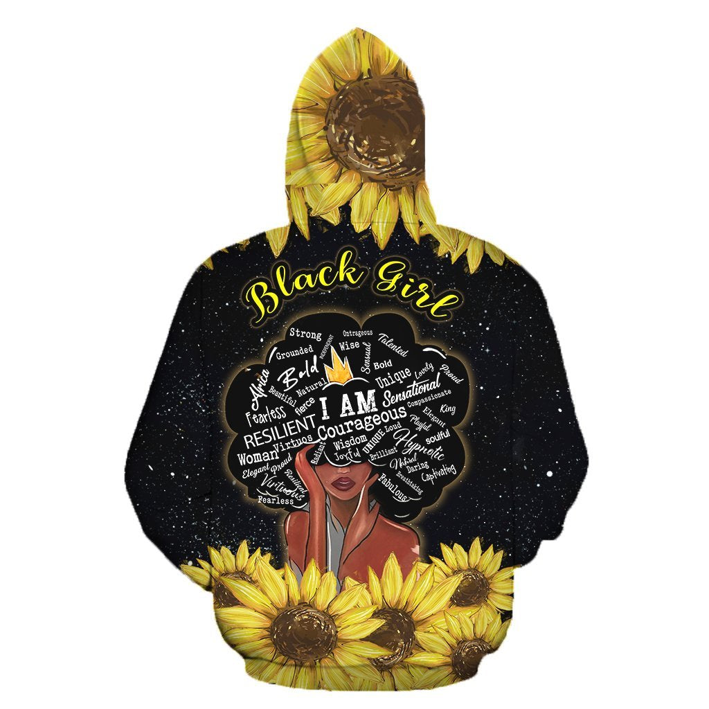 Black Girl: Black Is Beautiful Hoodie And Hoodie Dress NTN08282001