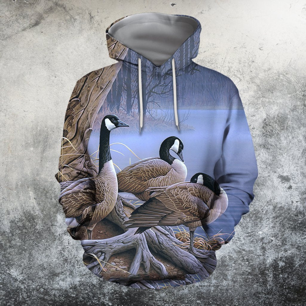 3D All Over Printed Goose Shirts and Shorts - Amaze Style™-Apparel