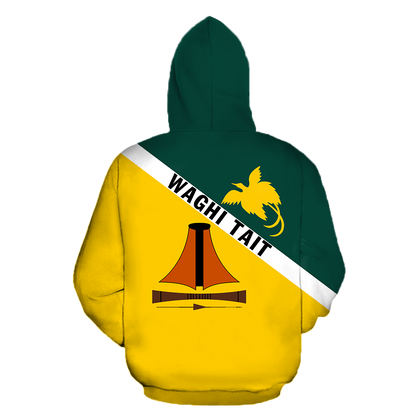 Papua New Guinea Special Grunge Flag Pullover Hoodie A7 PL101019JJF - Amaze Style™-Apparel