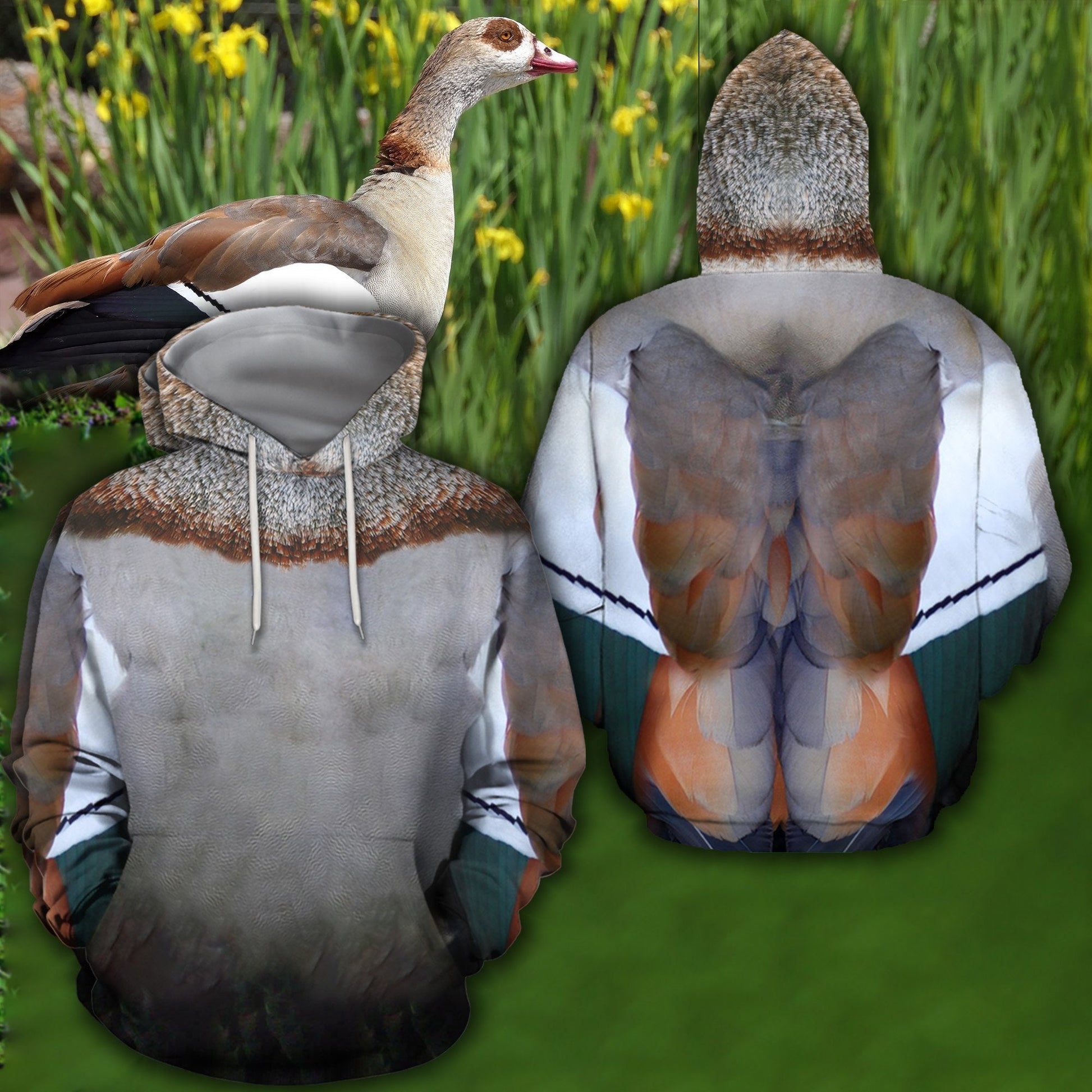 All Over Printed Blue-necked duck Shirts - Amaze Style™-Apparel