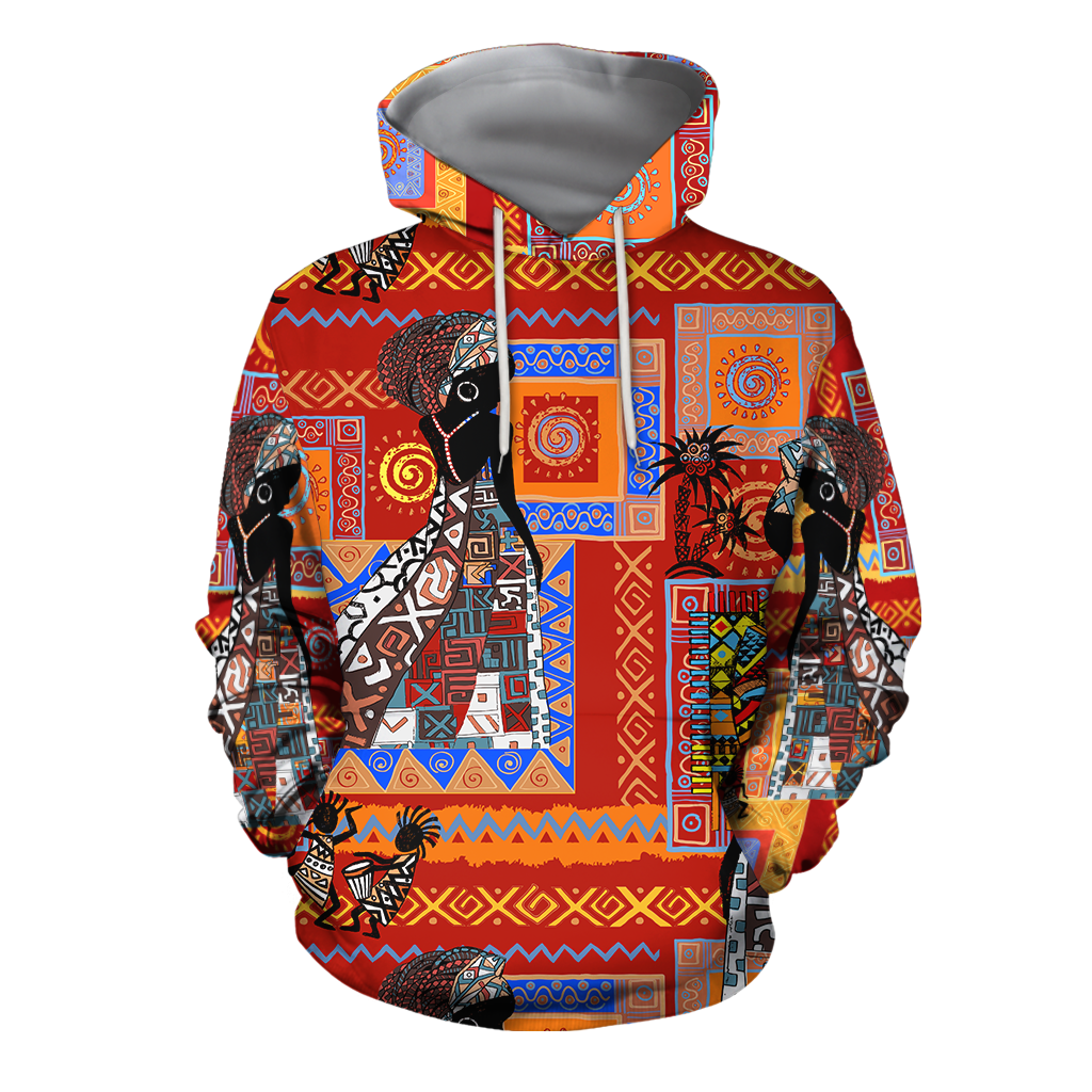 African Print Pattern Hoodie JJ22062001-ML-Apparel-ML-Zipped Hoodie-S-Vibe Cosy™
