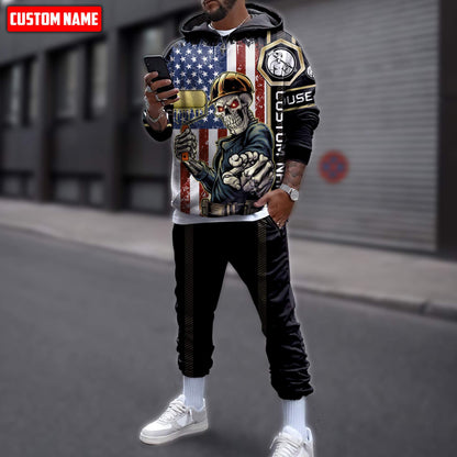 Tmarctee Customized Name House Painter 3D All Over Printed Combo Hoodie + Sweatpant HP11 DD25102103