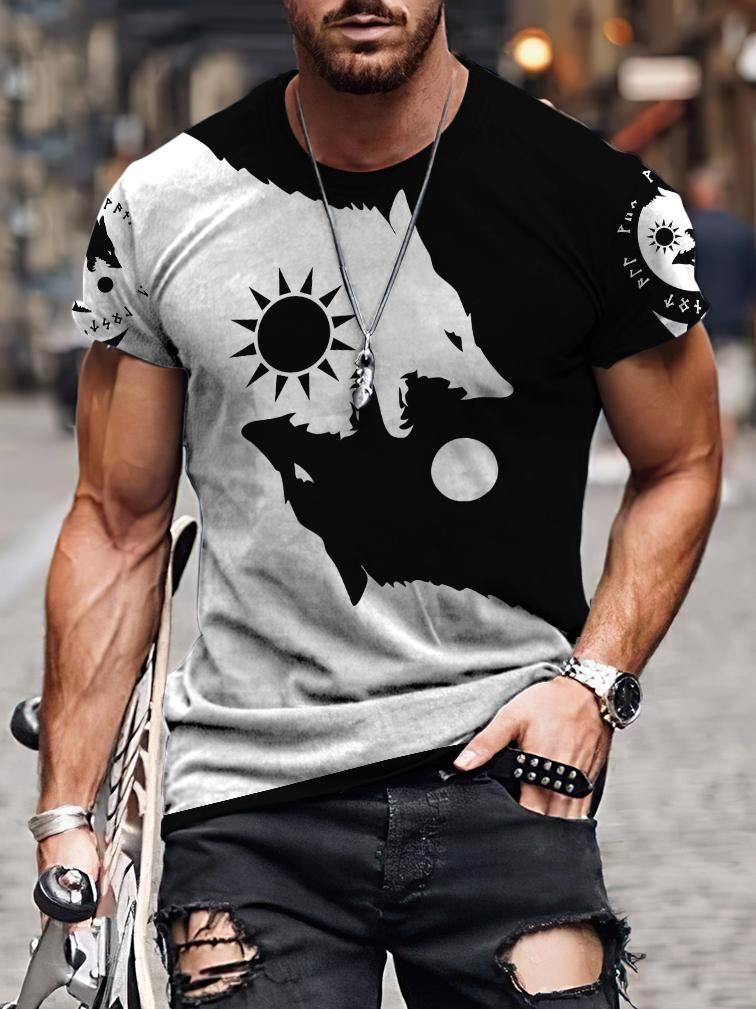 Skoll and Hati 3D All Over Printes Shirts
