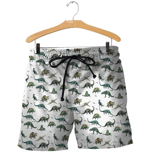 3D All Over Printed Dinosaur Montage Shirts and Shorts - Amaze Style™-3D All Over Printed Clothes