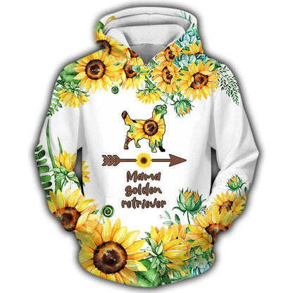 Golden Retriever Mama - Mother's Day Gift 3D Unisex Shirt