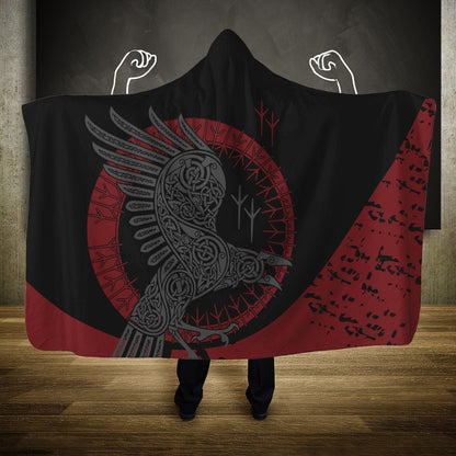 Viking Raven Pullover - Amaze Style™-ALL OVER PRINT HOODIES