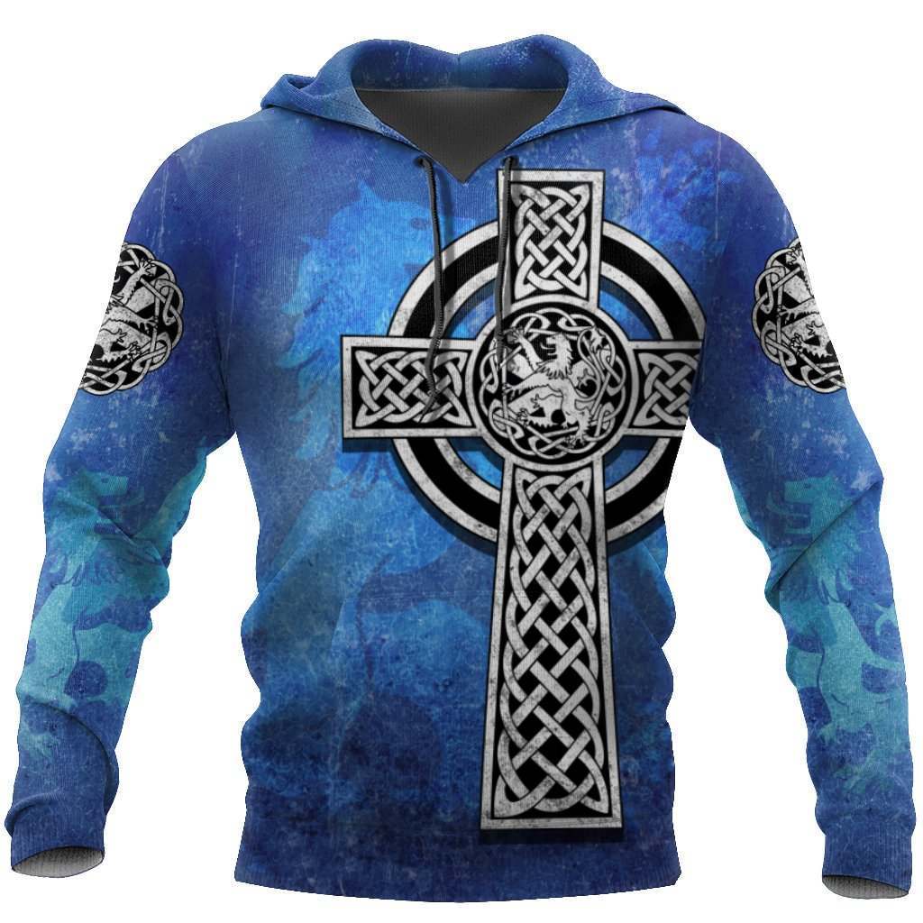 Celtic Cross Lion MP739 - Amaze Style™-Apparel