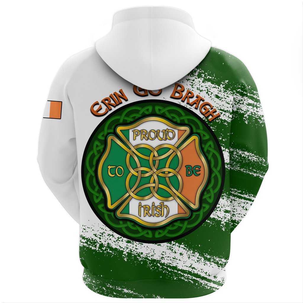Premium Unisex Hoodie Irish St.Patrick Celtic Cross