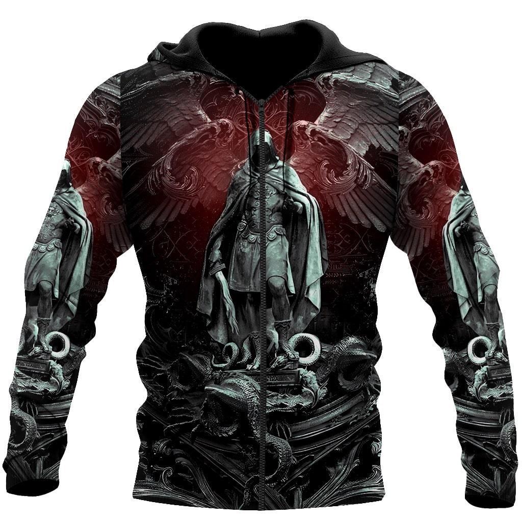 Cricle Of Hell Cover 3D Over Printed Hoodie for Men and Women-ML