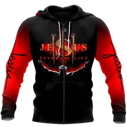 Jesus Save My Life 3D All Over Printed Shirts For Men and Women Pi12062002