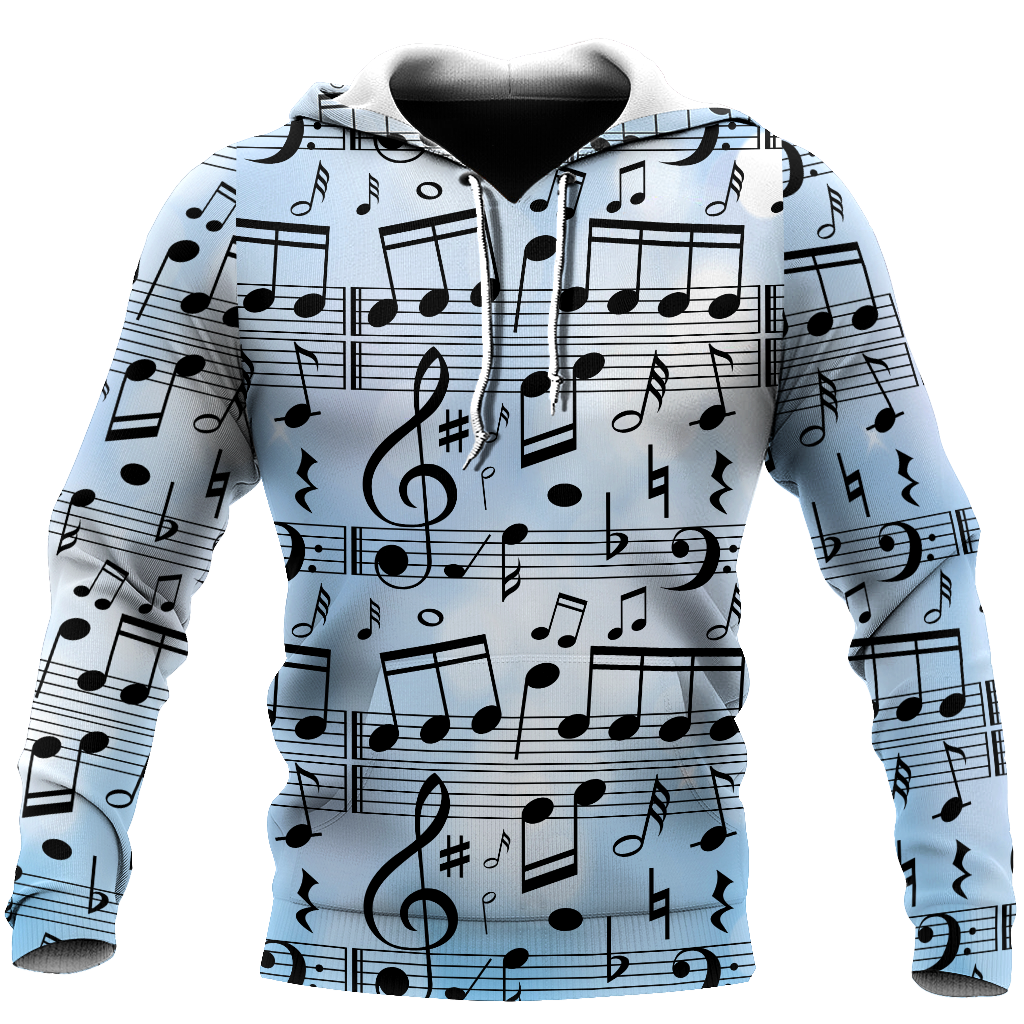 Music Scores 3D All Over Printes