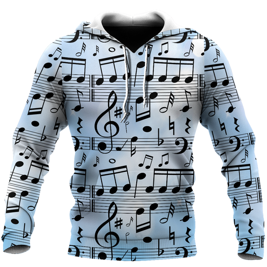 Music Scores 3D All Over Printes