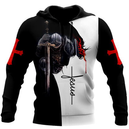 Knight of God - Christian - 3D All Over Printed Style for Men and Women