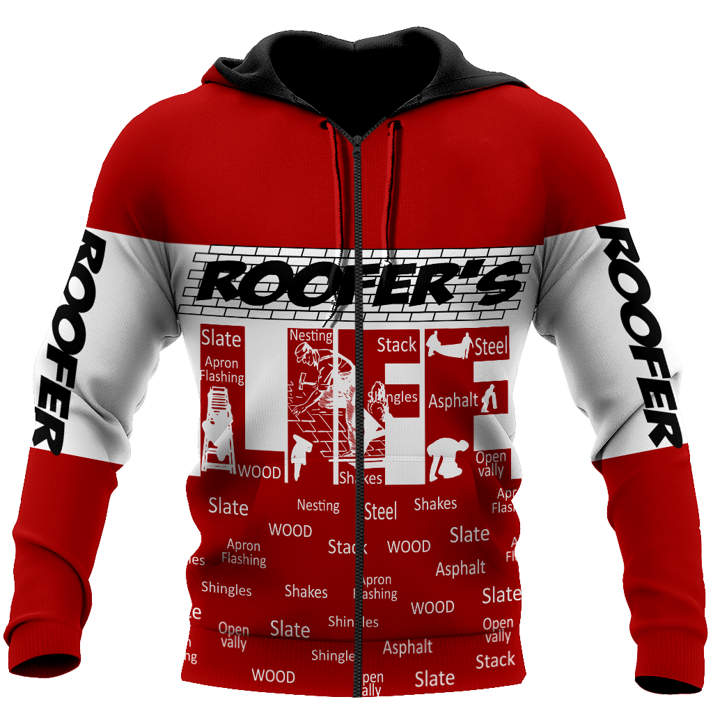 Hard Roofers 3D All Over Printed Shirts