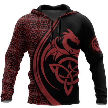 Dragon Tattoo Art  Hoodie T Shirt For Men and Women HAC050603