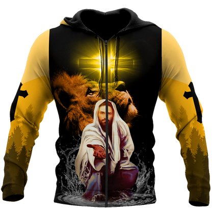 Premium Christian Jesus Easter 3D All Over Printed Unisex Shirts HV