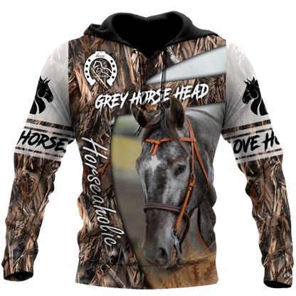 Love Horse 3D All Over Printed Shirts Pi080502 - Amaze Style™-Apparel