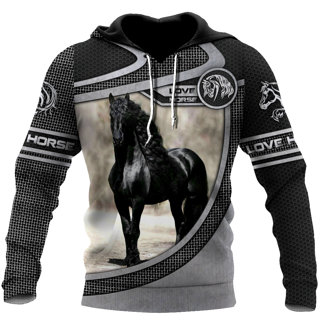 Love Horse 3D All Over Printed Shirts Pi150501 - Amaze Style™-Apparel