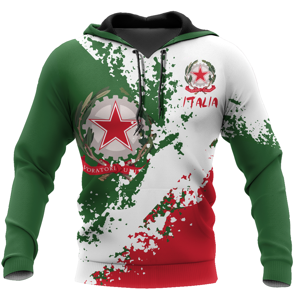 Italy Pride 3D All Over Printed Hoodie Shirt Limited by SUN HAC240605
